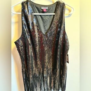 Vince Camuto sleeveless sequin top